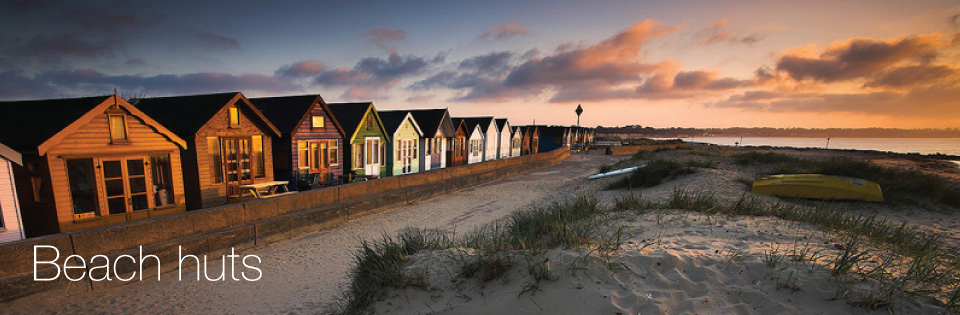 beach huts