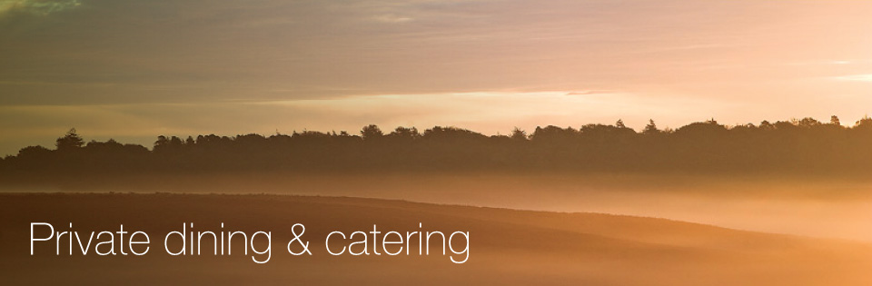 halcyon New Forest Cottages private dining and catering